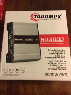 TARAMPS 3k amplifier