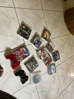 Disc and controller (ps3)