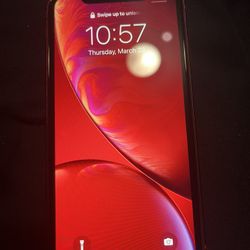 iPhone XR Red 128 Gigs Carrier Unlocked