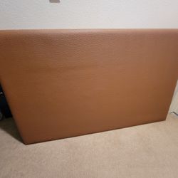 Headboard For Queen Sized Bed Imitation Ostrich Vinyl