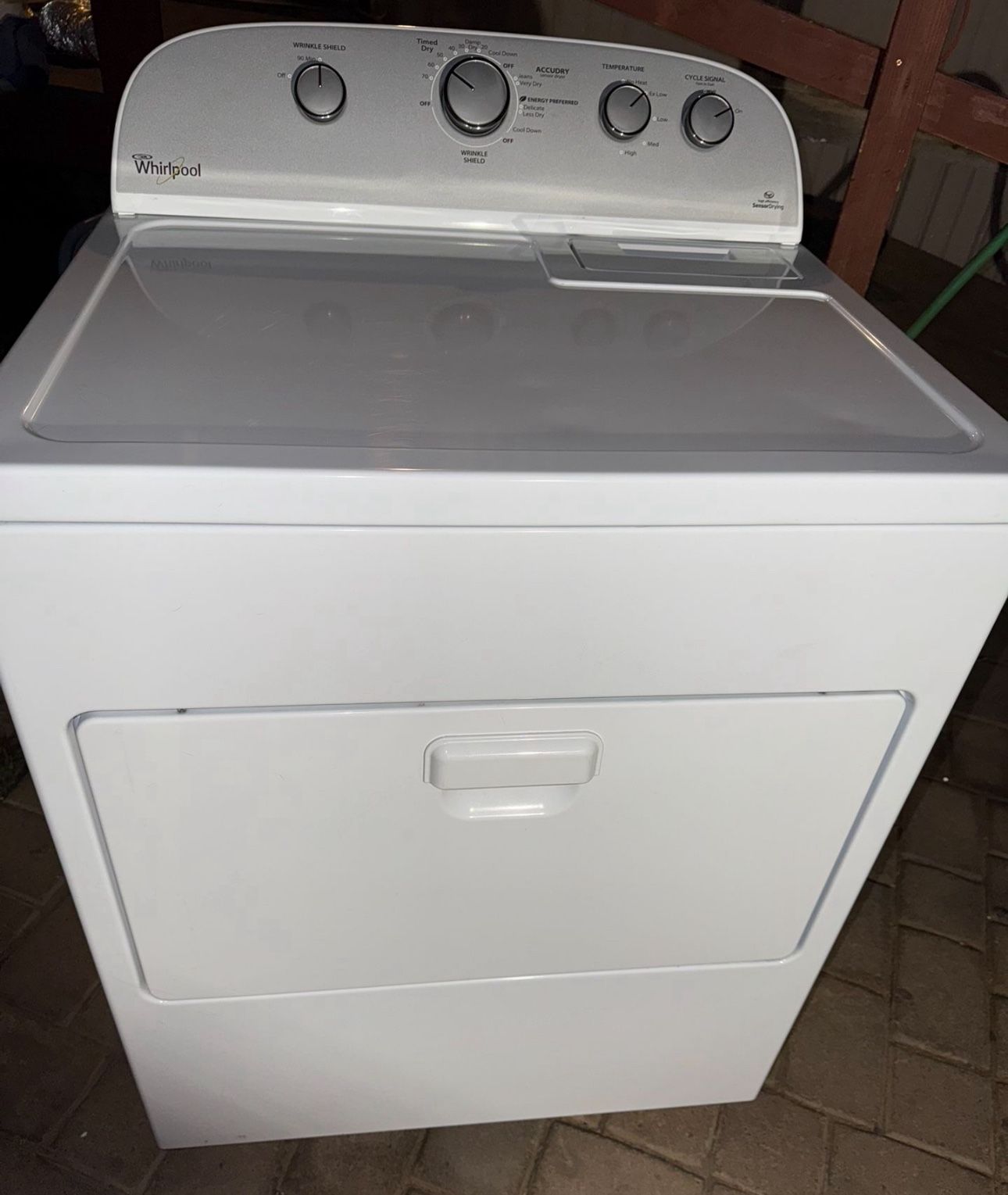 Dryer 7.0 Cu.Ft Whirlpool Dryer White Electric