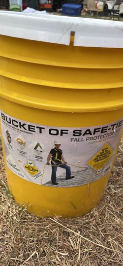 Bucket of safe-tie