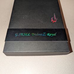 g.skill trident z royal ddr4-4000 16gb