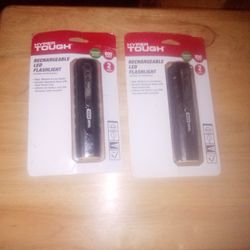Hyper Tough 800 Lumen Rechargeable LED Flashlight