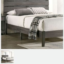 QUEEN BED FRAME MATTRES SOLD SEPARATELY NEW IN BOX ☎️ 1714586,2564