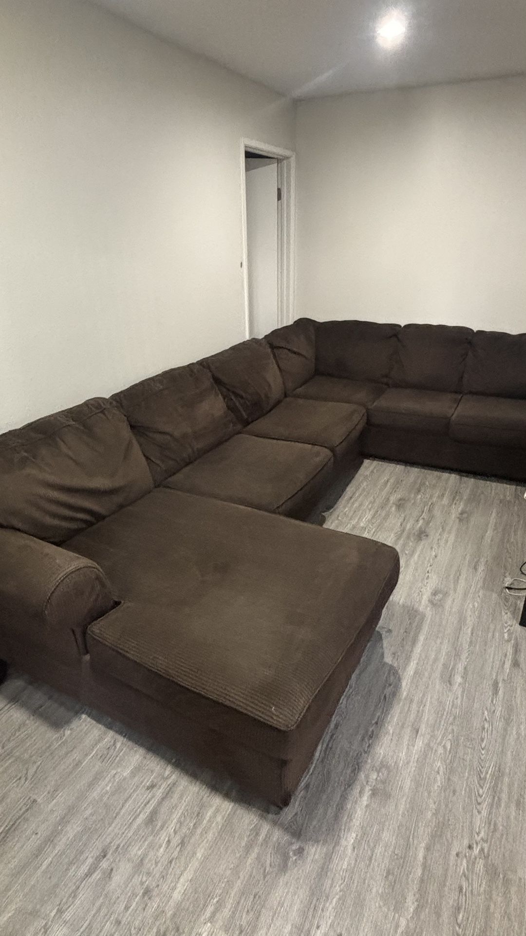 Sectional Couch + Coffee Table