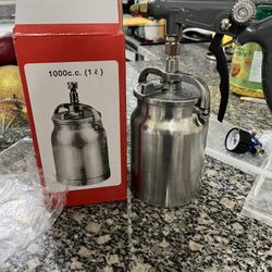 new painting equipment with all its parts