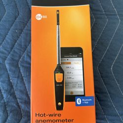 Testo 405i Anemometer Handheld for Air, In-Duct Airflow & Temp HVAC