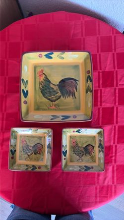 Nanette Vacher platter/plates