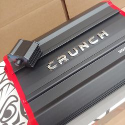 Crunch 3500 Watts Monoblock 1 Ohm Stable Built In Crossover With Bass Control  Car Amplifier ( BRAND NEW PRICE IS LOWEST INSTALL NOT AVAILABLE )