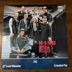 Vintage MASH Goodbye Farewell and Amen Laser Videodisc