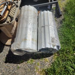 2 Storage Roll Up Doors With Tracks