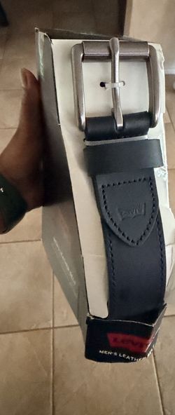 Brand new Men’s Levis Leather Belt size XL for $12