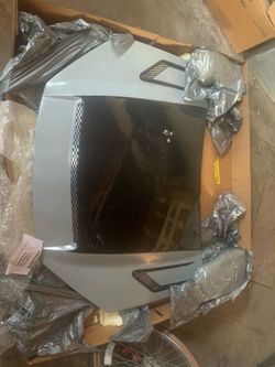 Split carbon fiber hood Hyundai genesis 2013