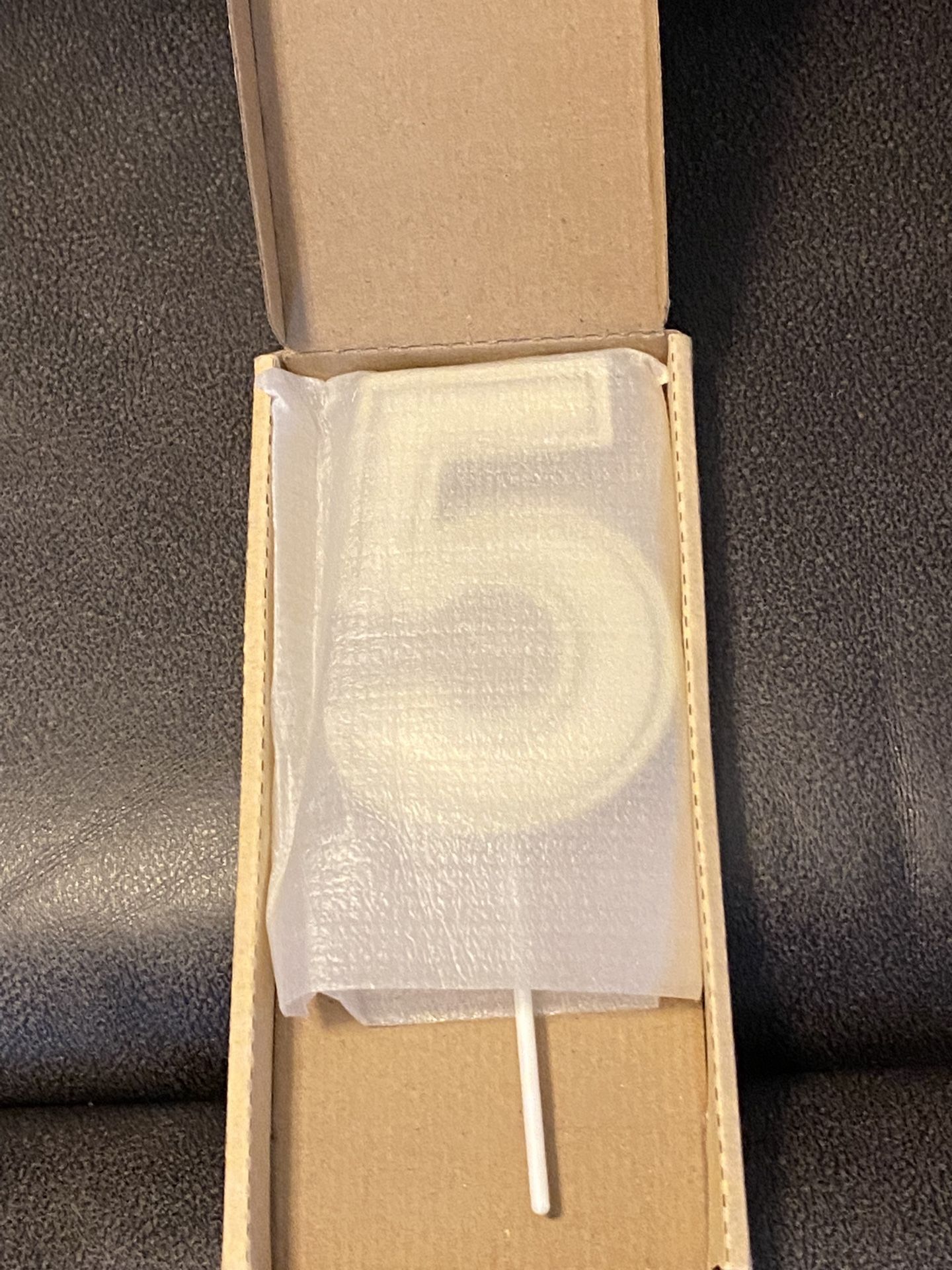 NEW - Gold 3.94 Inches Candle Number 5 - Oversized Birthday Candle Gold Birthday Cake Candles Number Candles Cake Topper Decoration Candle Number 5
