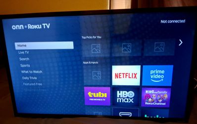 32 ONN Roku Smart TV $40