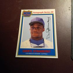 Darryl Strawberry Baseball Card for Sale in Banning, CA - OfferUp
