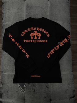 Chrome Hearts King Taco Long Sleeve T Shirt Black 
