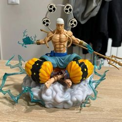 One Piece Anime Figures! (Enel GOD OF THUNDER  On Cloud)