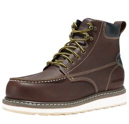 NINGO Brown Leather Work Boot size 8.5-9