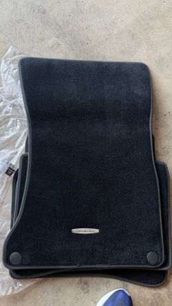 Mercedes floor mats