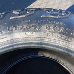 2 Llantas Lt 265 60 R20 Goodyear Wrangler Territory 