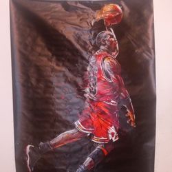 Air Jordan Póster Medium Large  Canvas