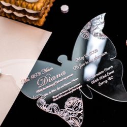 Acrylic Invitations For Any Ocassion 
