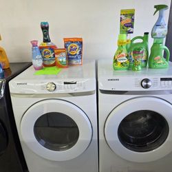 Samsung Washer & Dryer 
(Works Great)
Comes w/ Warranty 
Delivery Available 

Our Store is Located at:
1260 Highway 85 N.
Fayetteville, GA 