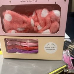 Glam Prep set hair