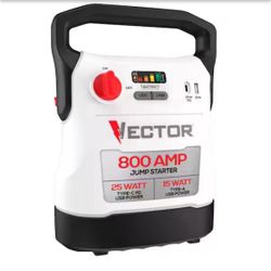 VECTOR 800 Amp Jump Starter with USB Power