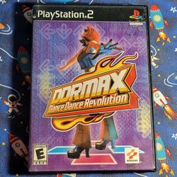 DDRMAX Dance Dance Revolution Sony Playstation 2 PS2 Complete CIB 