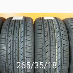 2 New Tires For Sale 265/35/18 We Service Motorcycle Tires