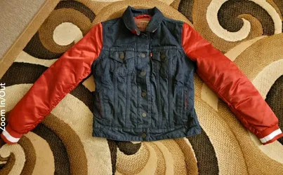 Levi's x 49ers Denim Trucker Jacket - Blue/Red
