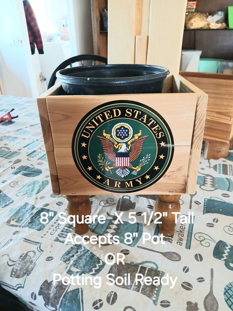 US ARMY/Military Recognition Flower Box