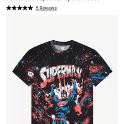 DC Comics Superman Space T-Shirt M $18 hot Topic