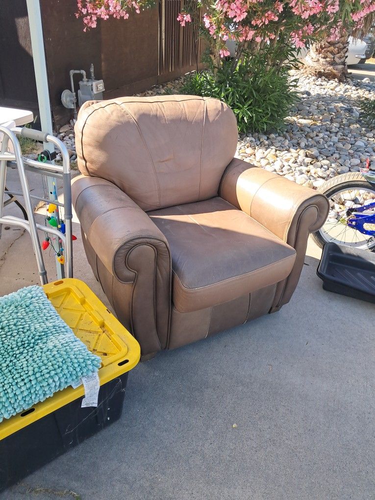 Brown Recliner