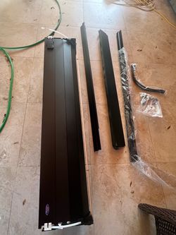 F150 short bed, retractable tunnel cover