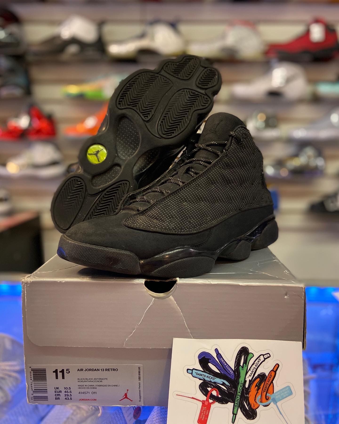 Air Jordan 13 Retro “Black Cat”