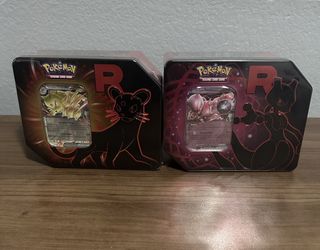 Team Rocket Tin [Team Rocket's Mewtwo ex & Persian Ex]