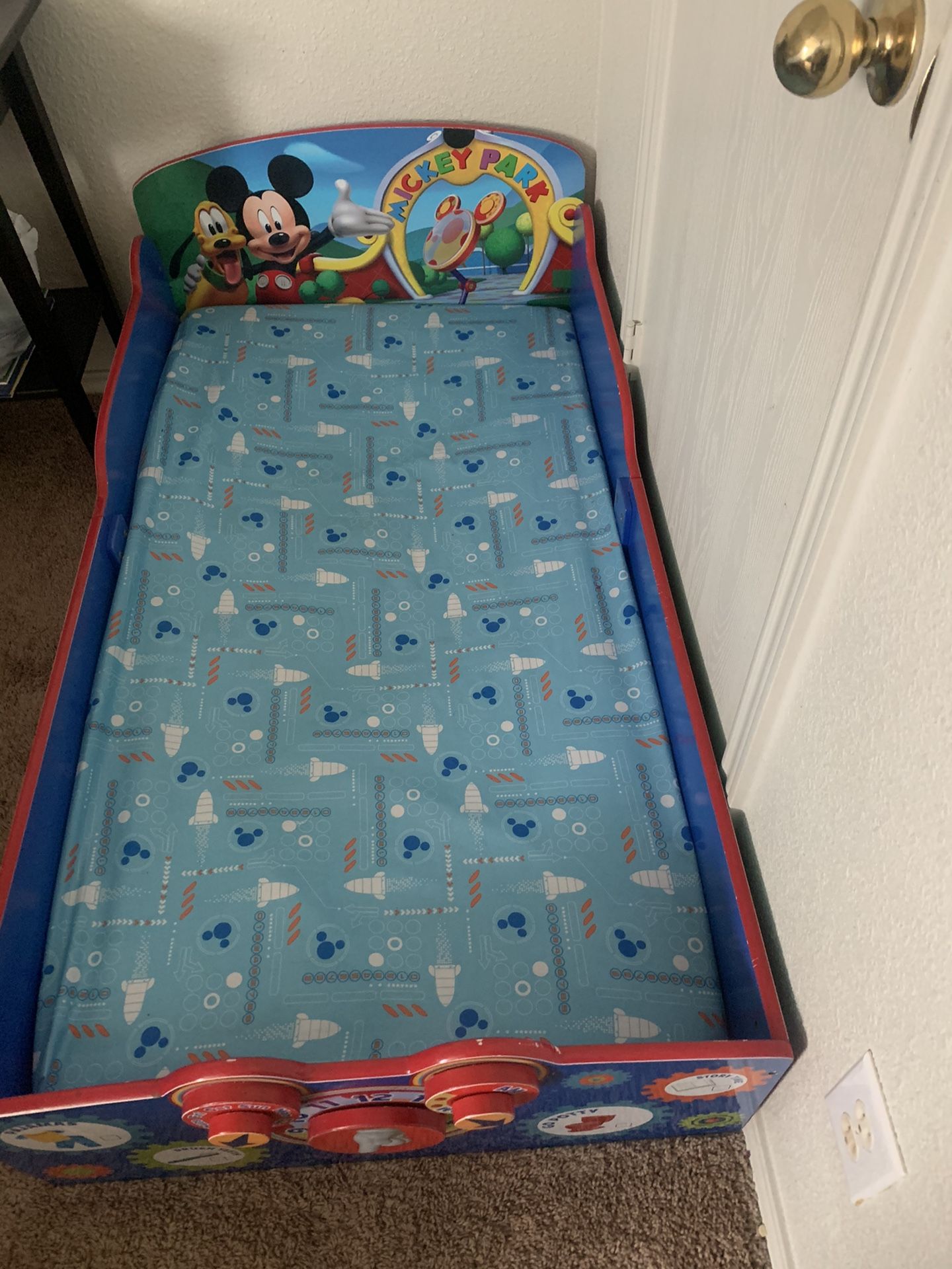 Mickey Mouse Toddler Bed 