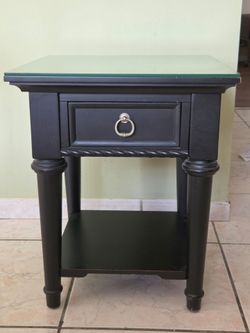 Black side tables