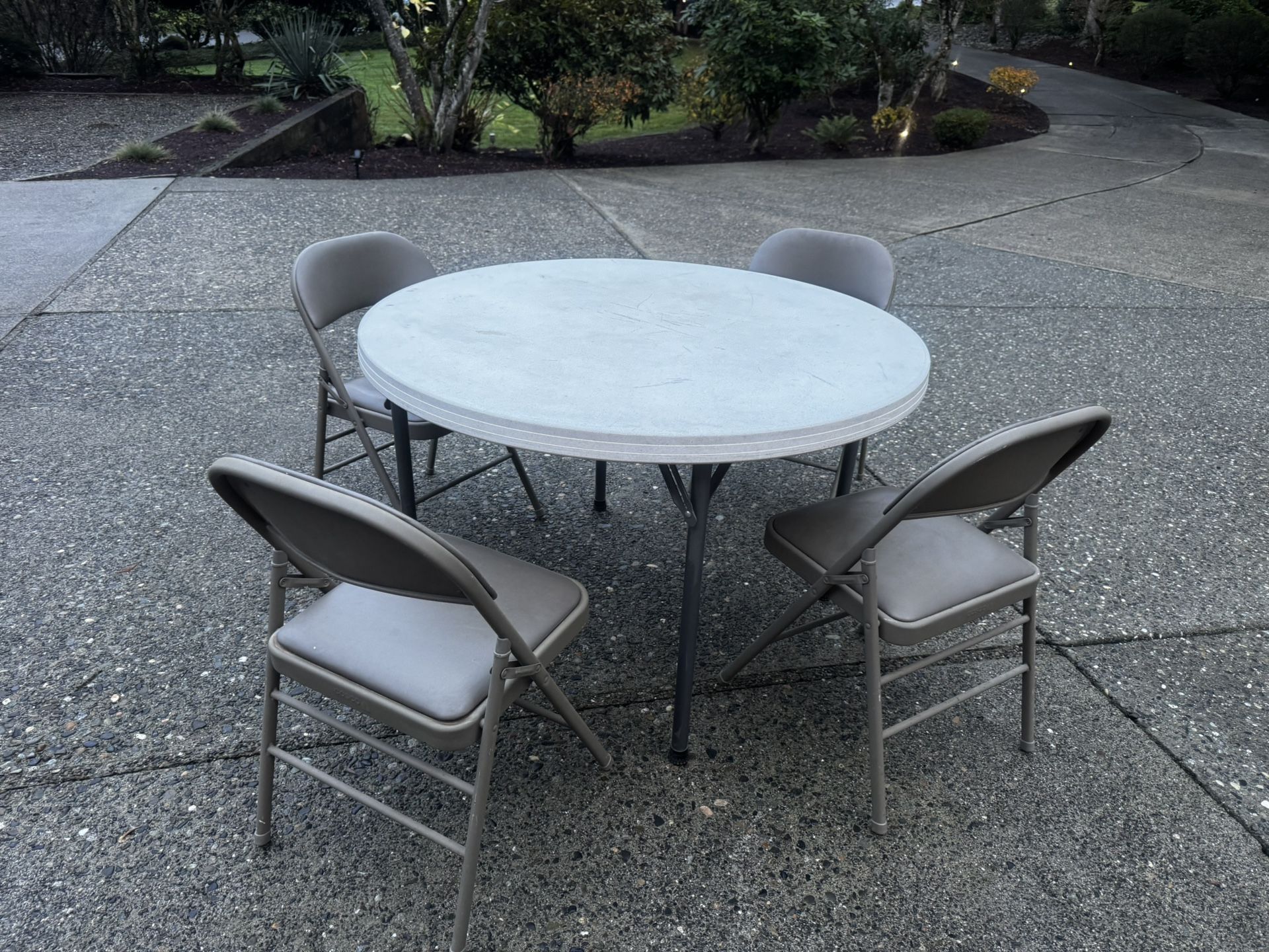 Folding Table and Chairs