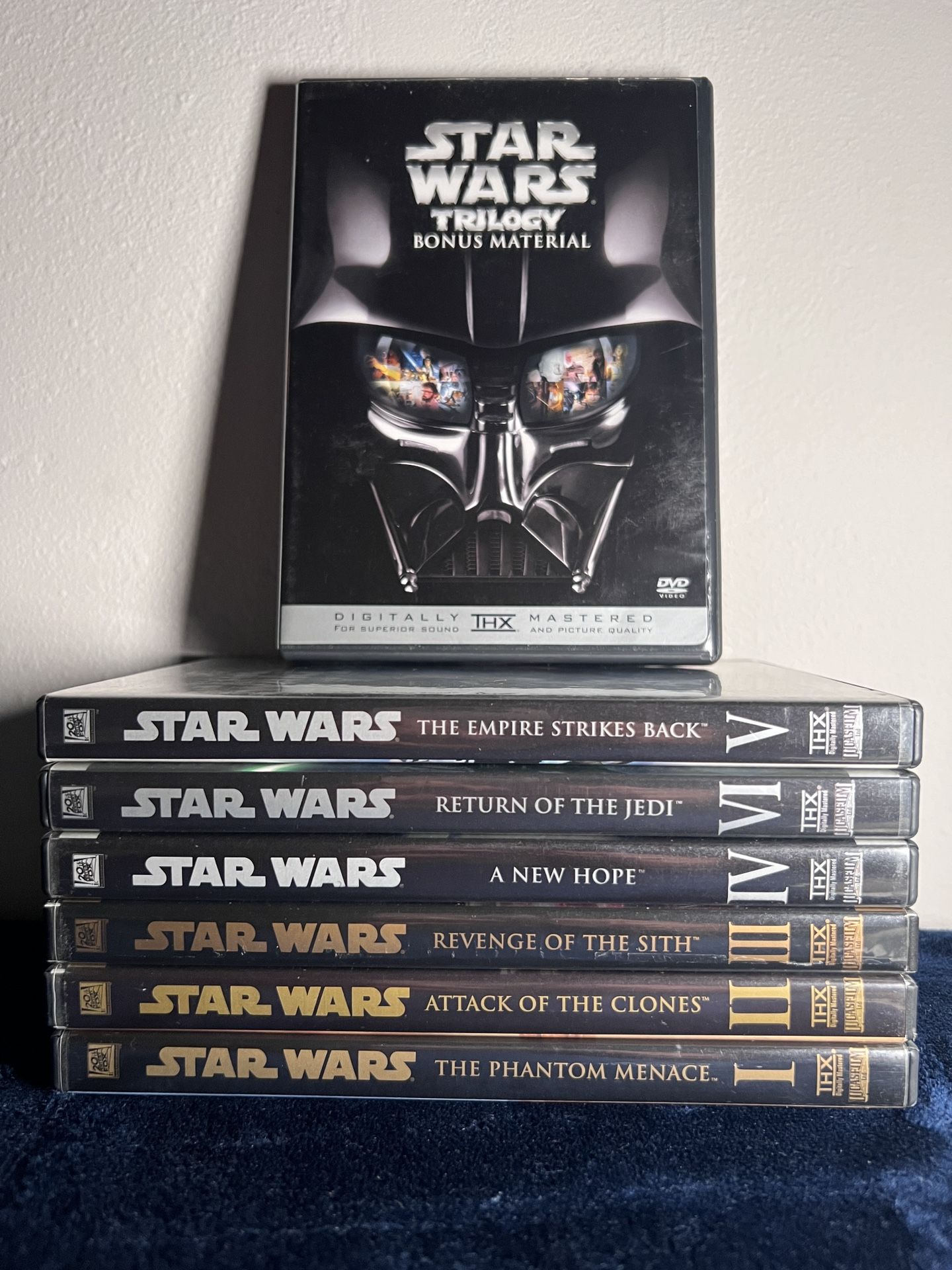 Star Wars: The Complete Saga 10-DVD Collection 6-Film Set + Bonus Material - I,II,III,IV,V & VI