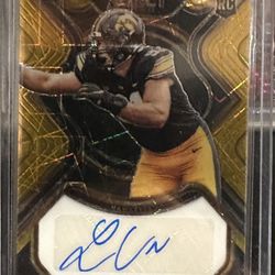 2023 SELECT DRAFT PICKS LUKE VAN NESS GOLD LAZER AUTO /75