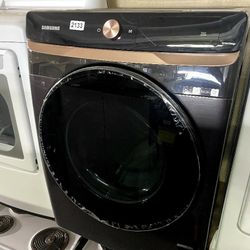 SAMSUNG 27” stackable dryer black $350