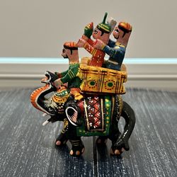 Hand Painted Maharaja Ambari Elephant