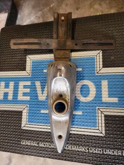 Trunk license plate holder
