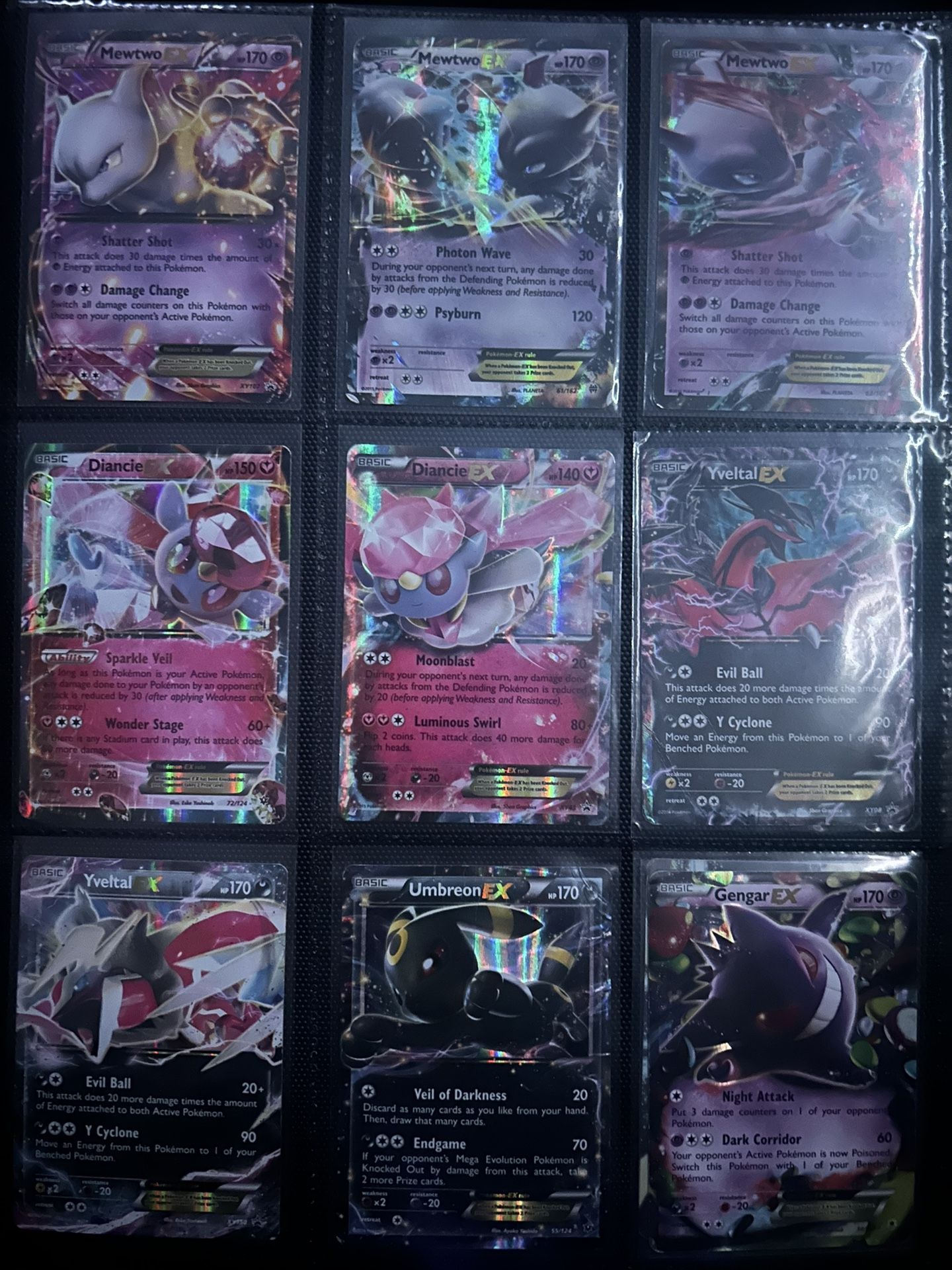 Pokemon Binder (XY) Lot. WANT TO SELL AS A WHOLE.