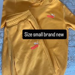 Puma Tech Fleece Size Small Like New Worn One Time Only 